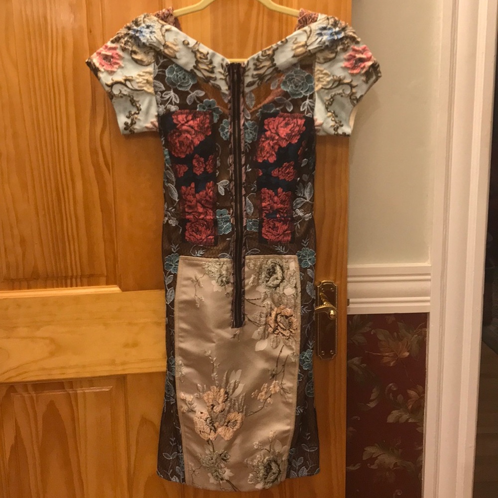 Byron Lars Brocade Dress - NWOT